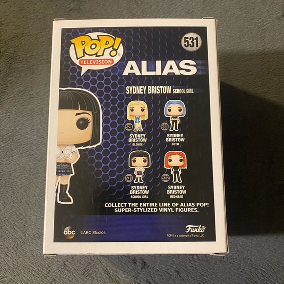 Vaulted Funko POP! TV Sydney Bristow (School Girl) #531 - Picture 3 of 6